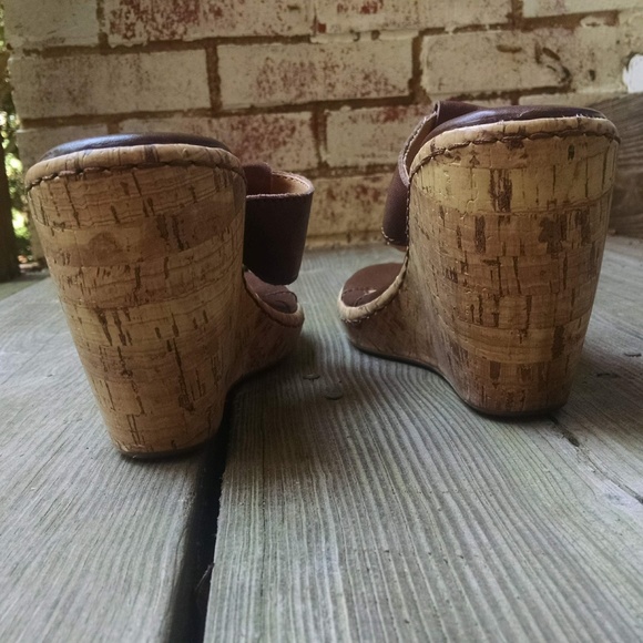 B.O.C. Junia Cuoio size 9M wedge - Picture 5 of 8